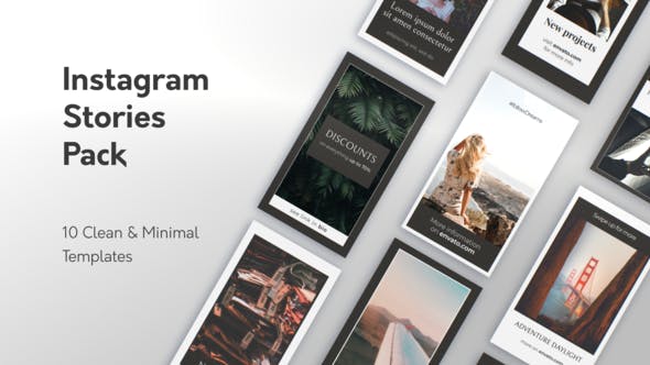 Minimal Instagram Stories - Videohive Download 22945207