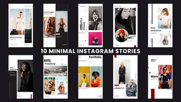 Minimal Instagram Stories - Videohive Download 35954734
