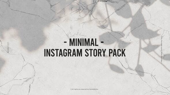 Minimal Instagram Story Pack - 23954792 Download Videohive