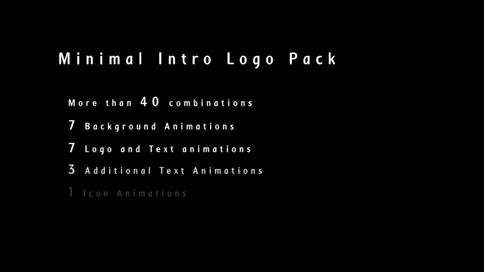 Minimal Intro Logo Pack - Download Videohive 10306631