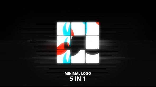 Minimal Logo 5 in 1 - Videohive Download 23714945