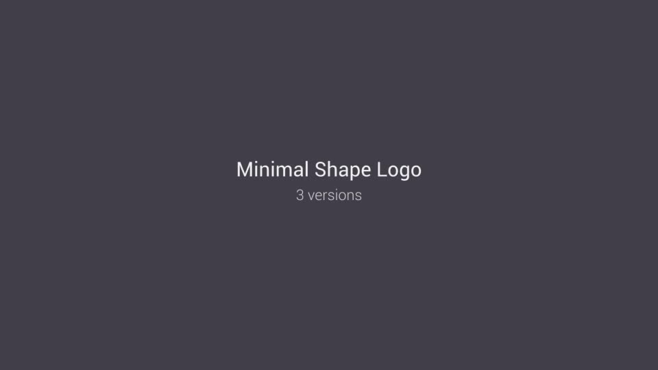 Minimal Logo Videohive 16760463 After Effects Image 1