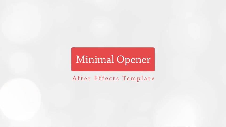 Minimal Logo Opener - Download Videohive 8414126