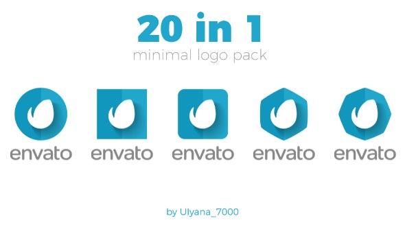 Minimal Logo Pack (20 in 1) - Download Videohive 19748472
