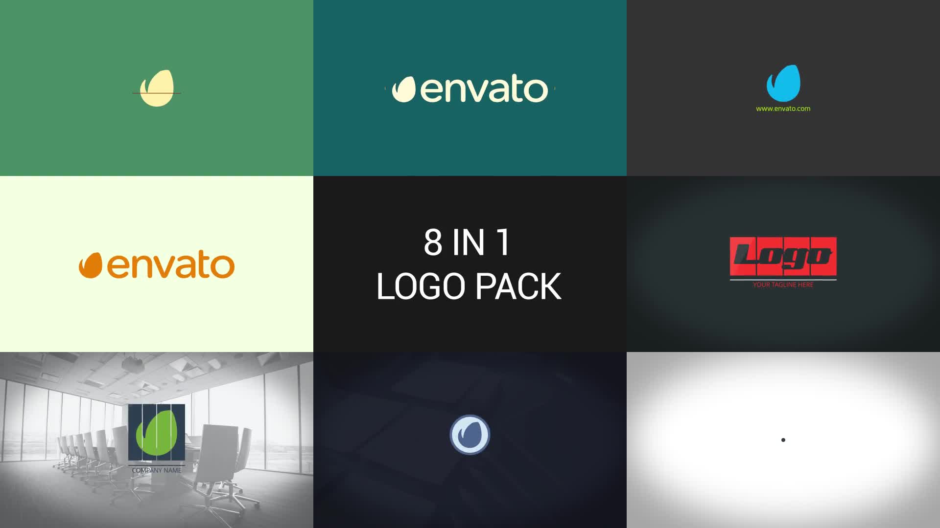 Minimal Logo Pack Videohive 21921594 Premiere Pro Image 1