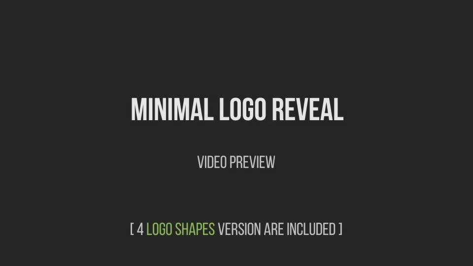 Minimal Logo Reveal Videohive 11056160 After Effects Image 1