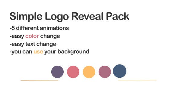 Minimal Logo Reveal Pack - 8992705 Download Videohive