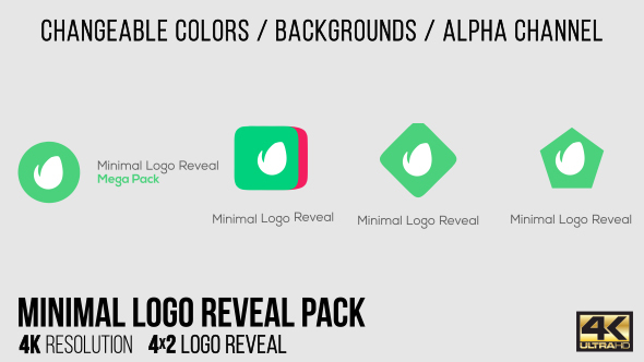 Minimal Logo Reveal Pack - Download Videohive 15403253