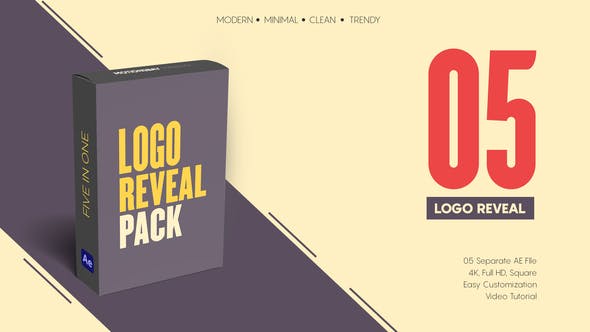 Minimal Logo Reveal Pack - Download Videohive 32861753