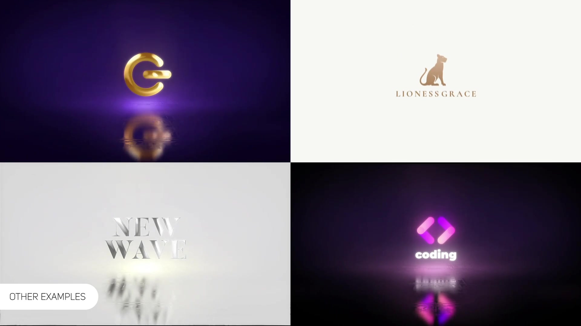 Minimal Logo v2 (3 versions) Videohive 30823802 After Effects Image 9