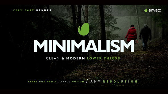 Minimal Lower Thirds For Final Cut Pro X - Download Videohive 19685271