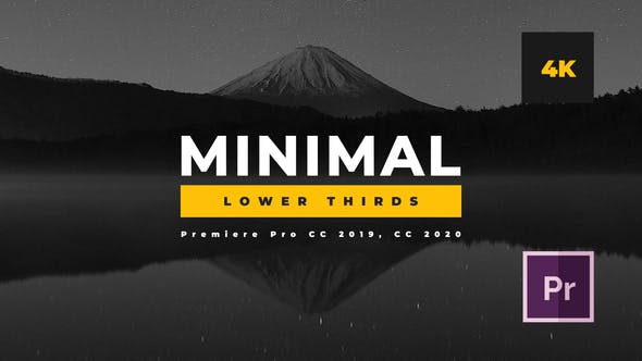 Minimal Lower Thirds - Videohive 26034271 Download