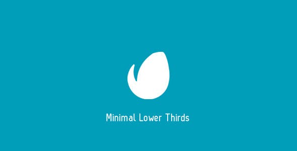 Minimal Lower Thirds - Videohive Download 7087467