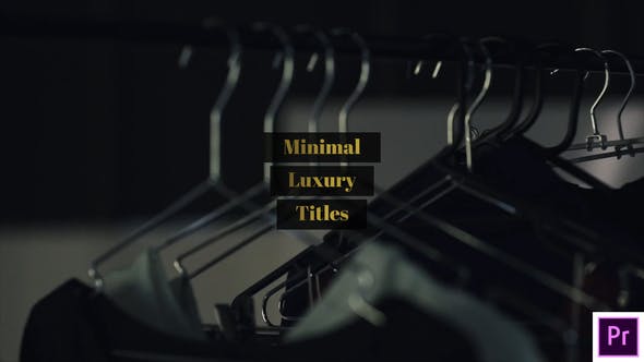 Minimal Luxury Titles | Essential Graphics - 25323723 Download Videohive