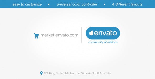 Minimal Marketplace Logo - 8888241 Videohive Download