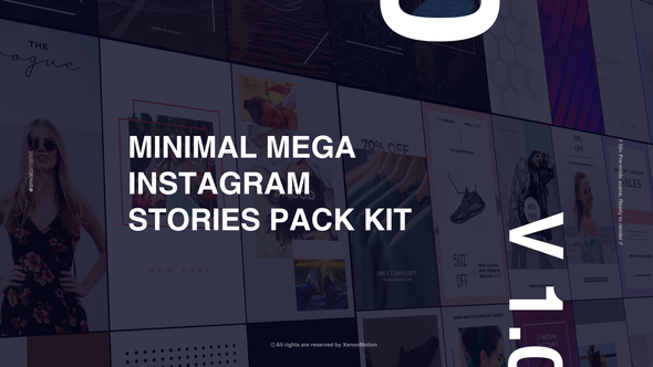 Minimal Mega Instagram Stories Pack Kit - Download Videohive 22393686