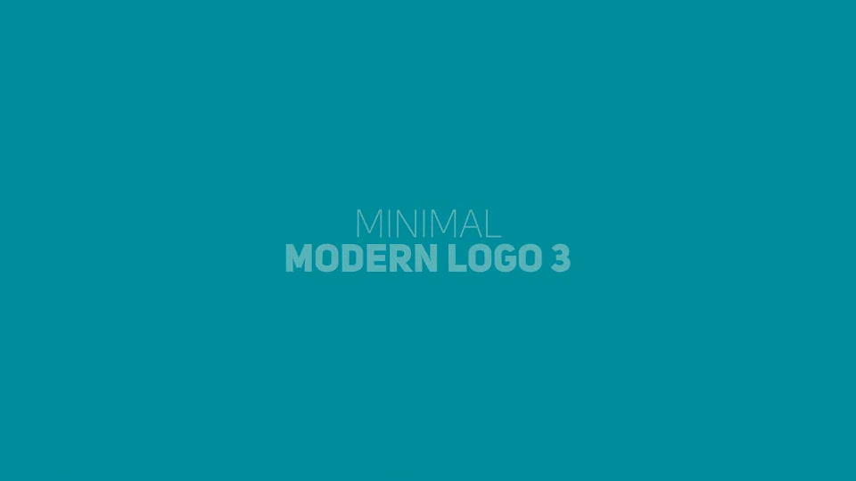 Minimal Modern Logo 3 Videohive 20270556 After Effects Image 2