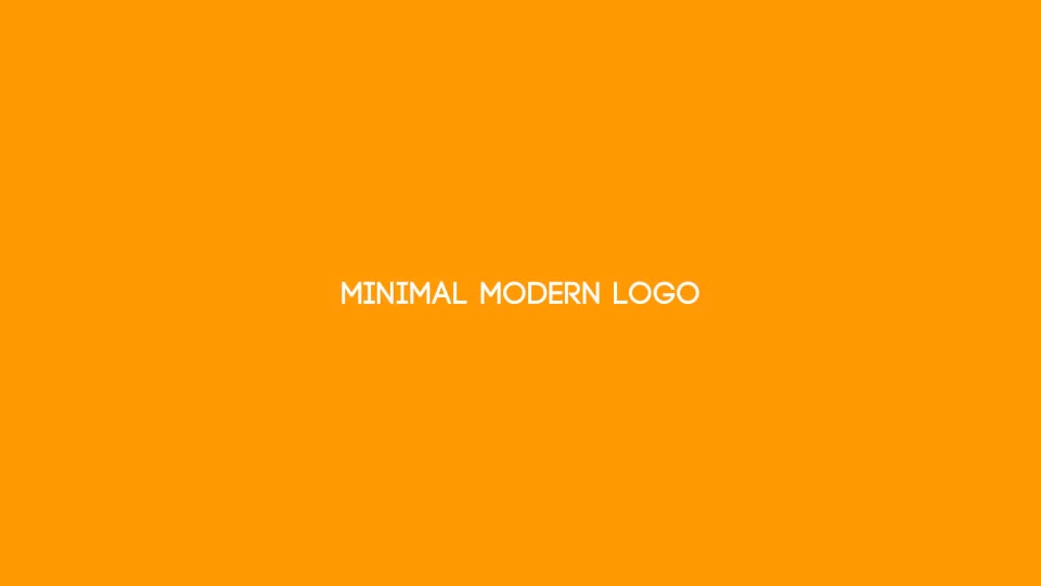 Minimal Modern Logo Videohive 20693446 After Effects Image 1