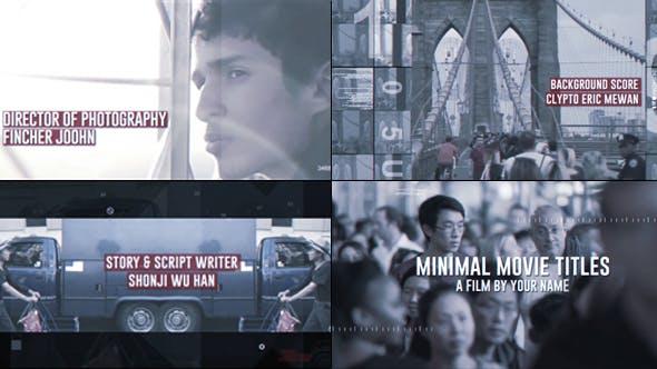 Minimal Movie Titles - Download 21178265 Videohive