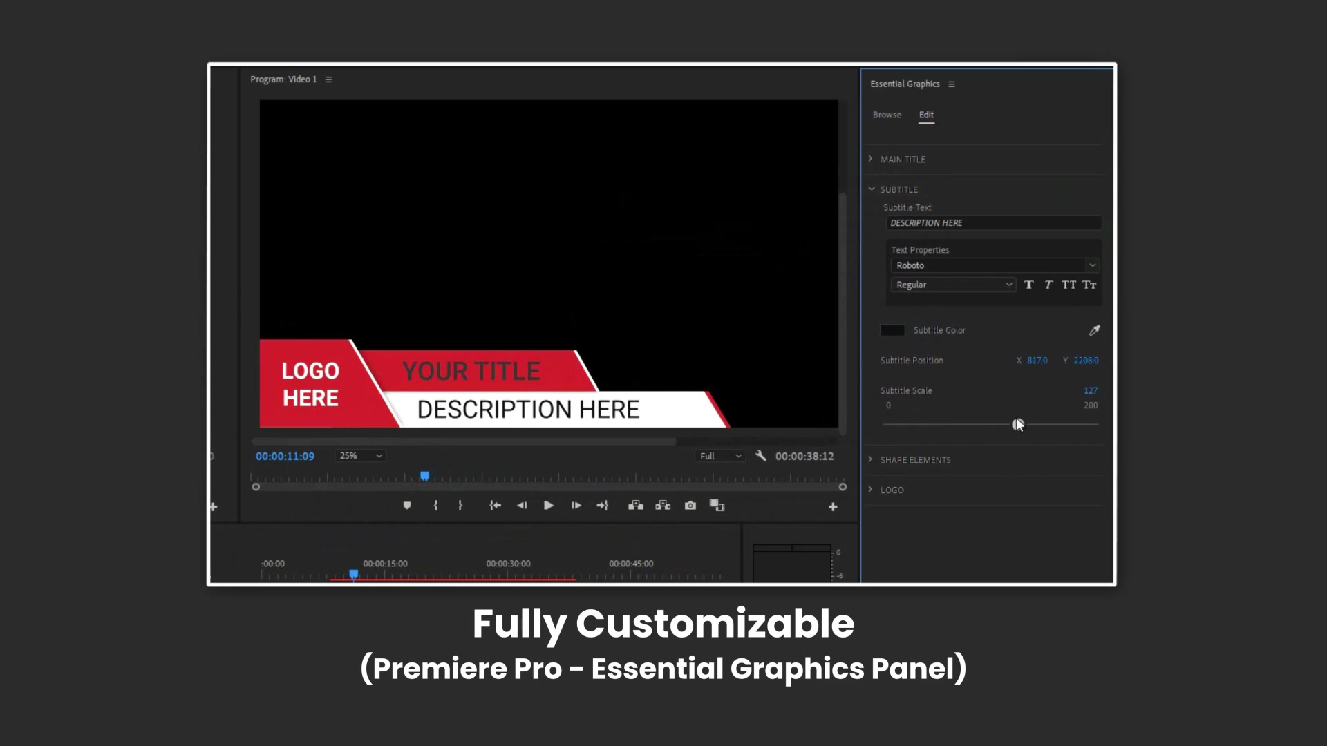 Minimal News Lower Thirds Pack for Premiere Pro Videohive 28153114 Premiere Pro Image 12