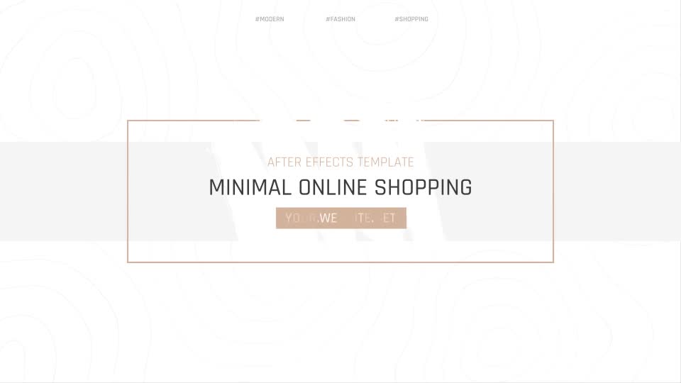 Minimal Online Shopping Promo Videohive 24604161 After Effects Image 1