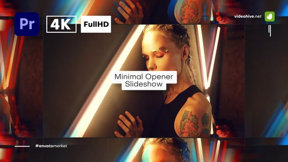 Minimal Opener Slideshow | Premiere Pro - 36123047 Videohive Download