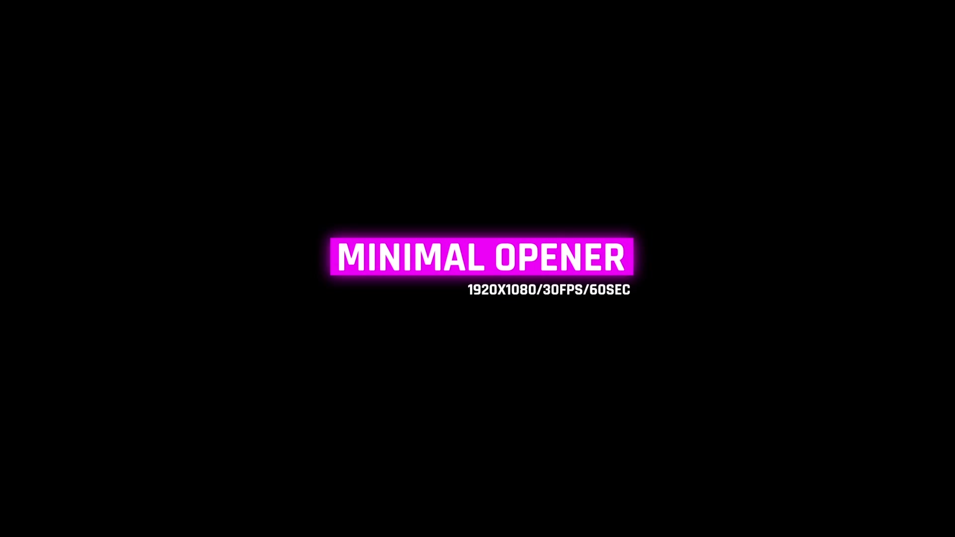 Minimal Openers/ Simple Slideshow/ Modern Museum/ Stylish Intro/ Bright 3D Camera Move/ Neon Mood Videohive 21544948 After Effects Image 11