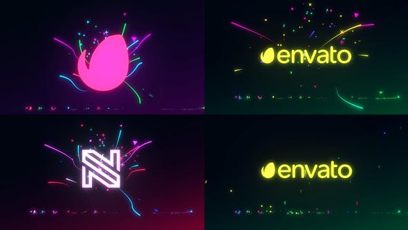 Minimal Particle Light Logo - Download Videohive 29703419