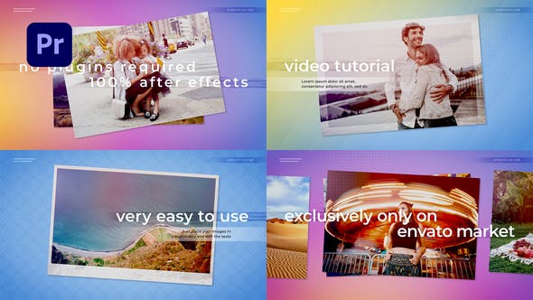 Minimal Photo Slideshow | Premiere Pro - Videohive Download 36143740