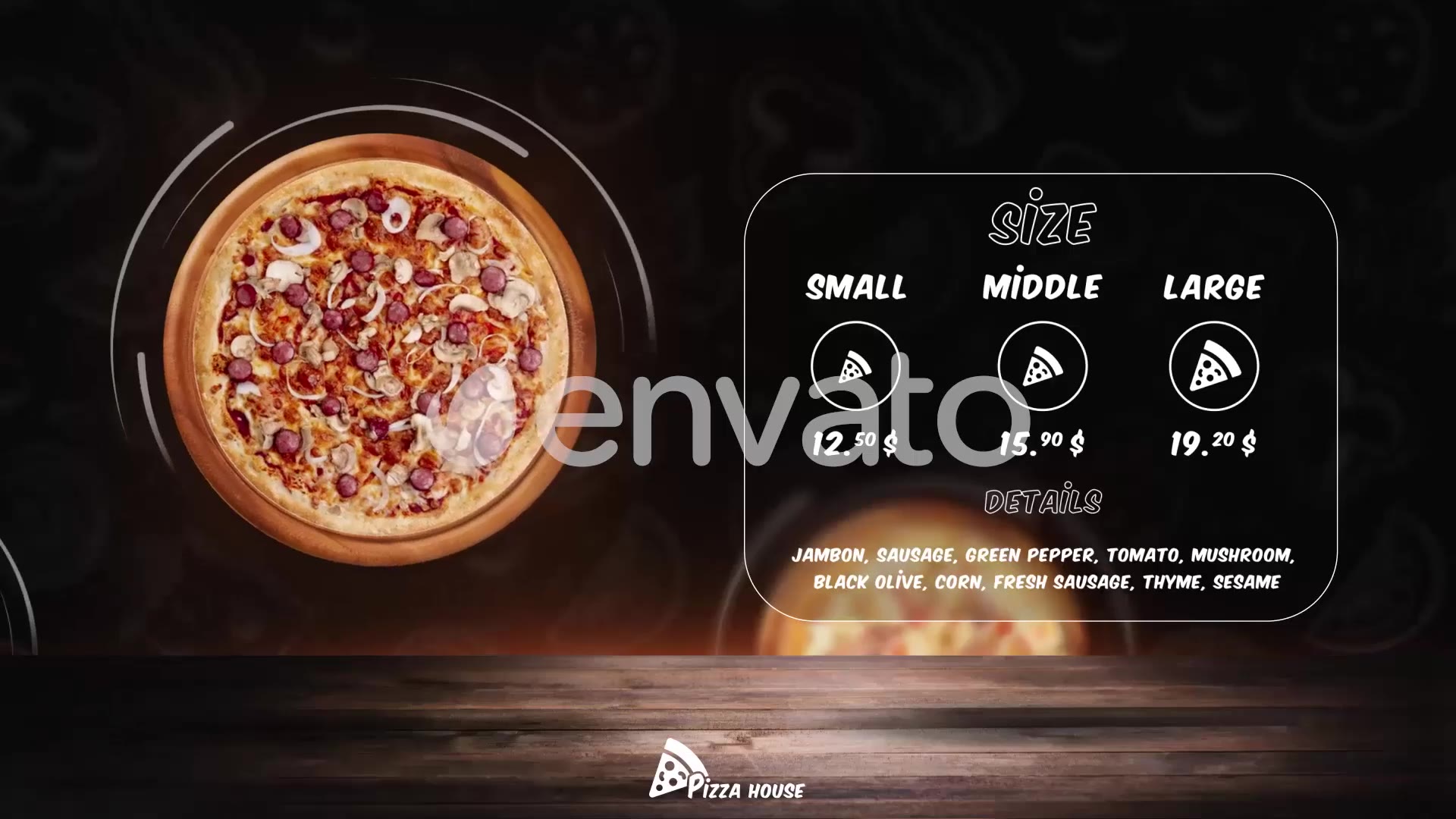 Minimal Pizza Opener Videohive 28513487 After Effects Image 2