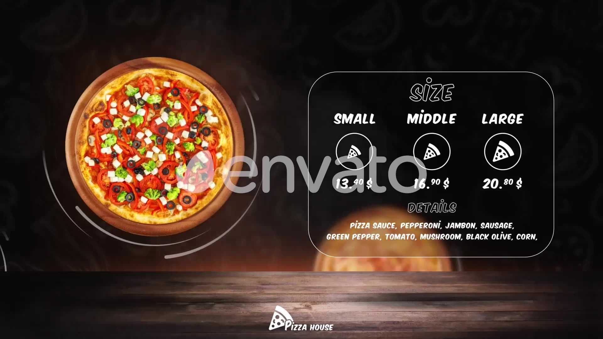 Minimal Pizza Opener Videohive 28513487 After Effects Image 6