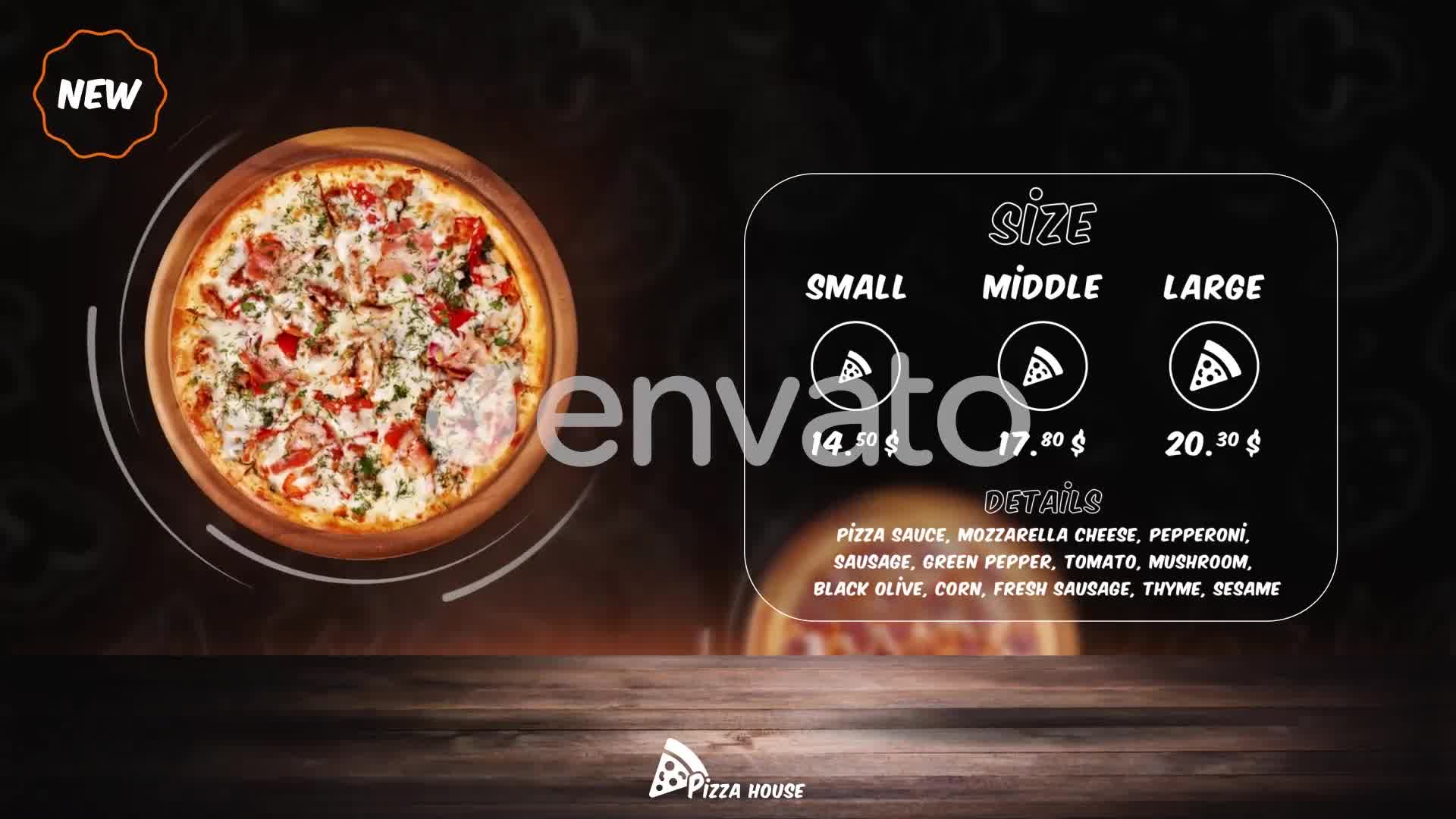 Minimal Pizza Opener Videohive 28513487 After Effects Image 9