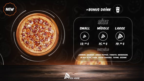 Minimal Pizza Opener - Download Videohive 28513487