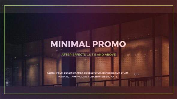 Minimal Promo - 19547178 Download Videohive