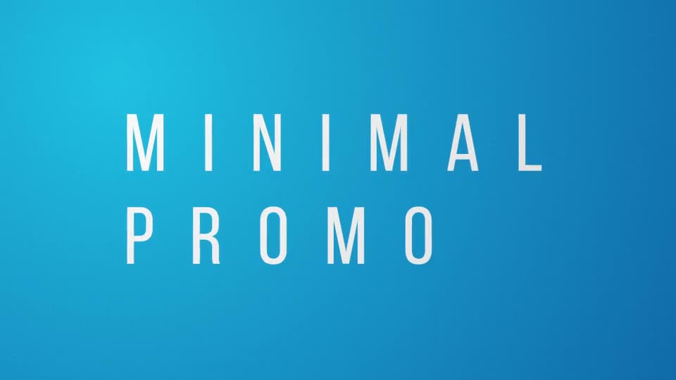 Minimal Promo - Download Videohive 11616797