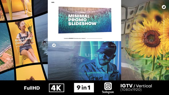 Minimal Promo Slideshow 3 in 1 - 27271721 Download Videohive