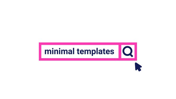 Minimal Search Logo Reveal - Download Videohive 36053973