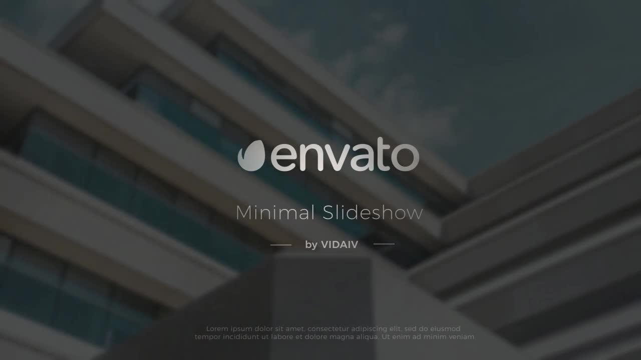 Minimal Slideshow Videohive 19895690 After Effects Image 1