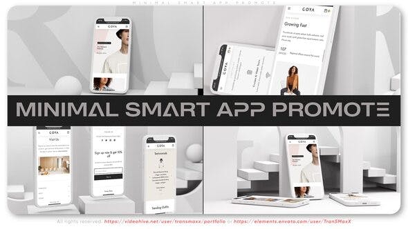 Minimal Smart App Promote - Download 38528535 Videohive