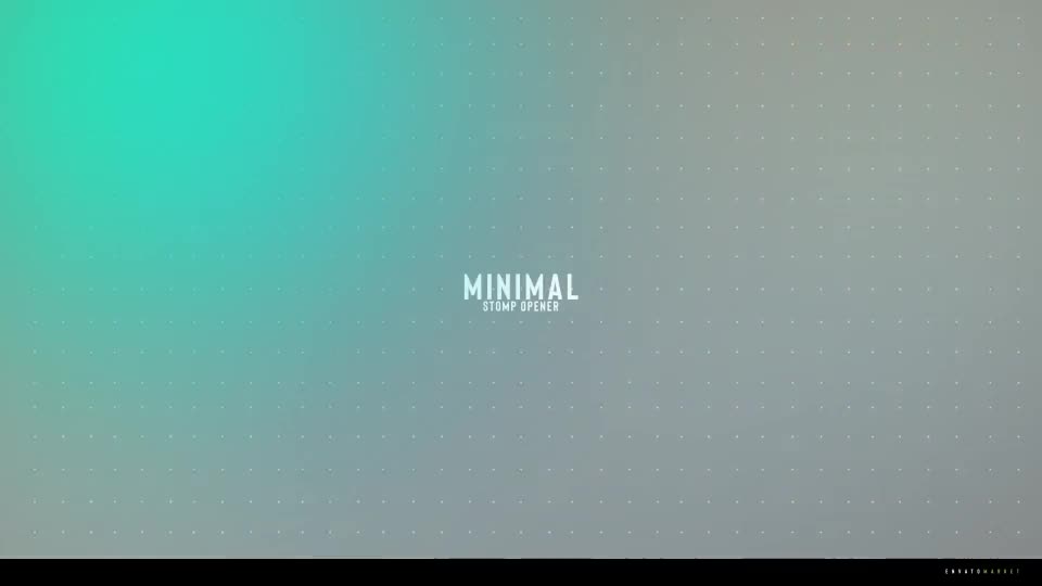 Minimal Stomp Opener Videohive 24700117 After Effects Image 1