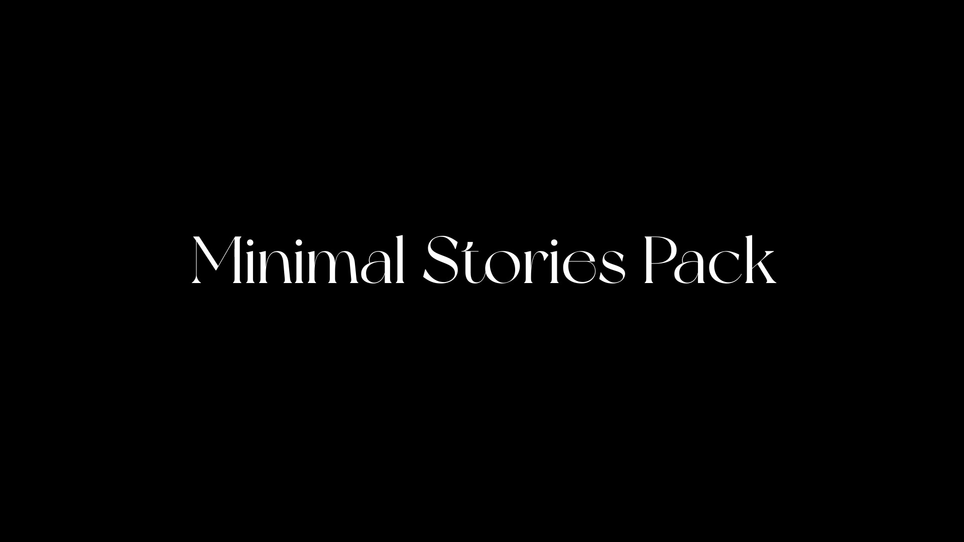 Minimal Stories Pack Videohive 29953793 After Effects Image 12