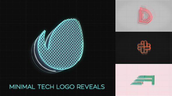 Minimal Tech Logo Reveals - Download Videohive 19792269