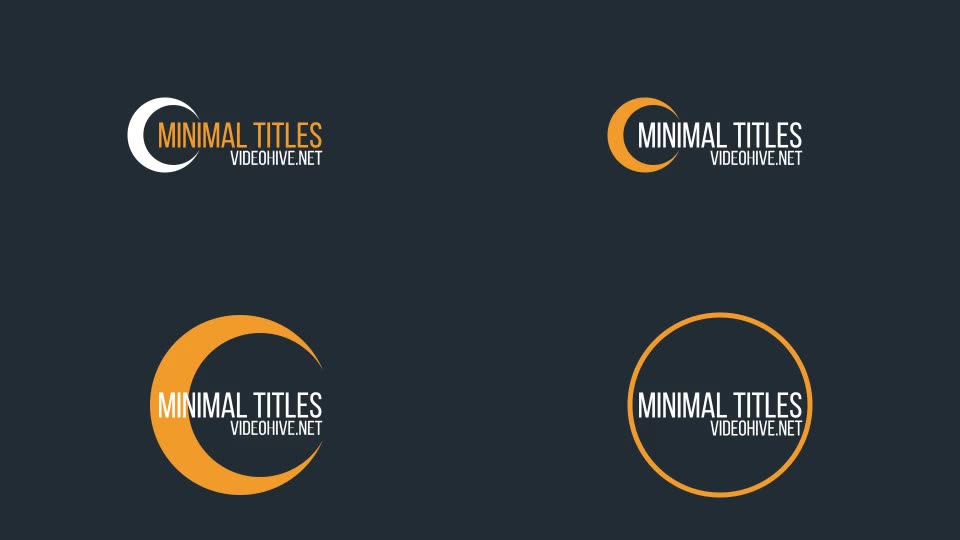 Minimal Titles Videohive 14660690 After Effects Image 2