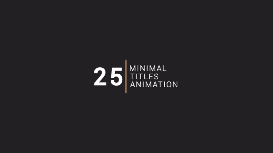 MInimal Titles Videohive 14866381 After Effects Image 3