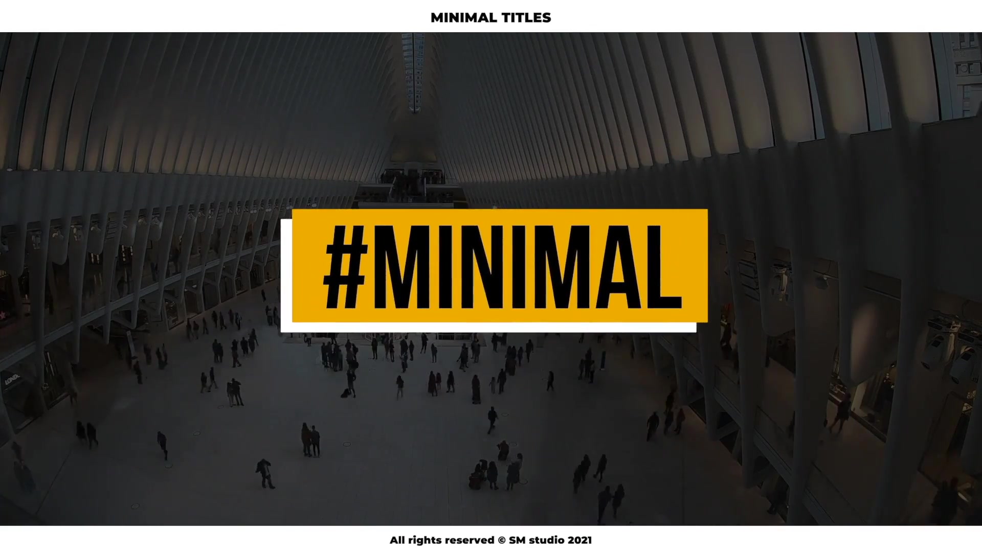 Minimal Titles 2.0 | AE Videohive 34355277 After Effects Image 9
