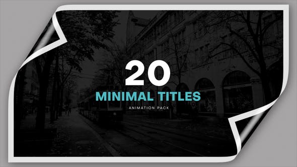 Minimal Titles - 22424869 Videohive Download