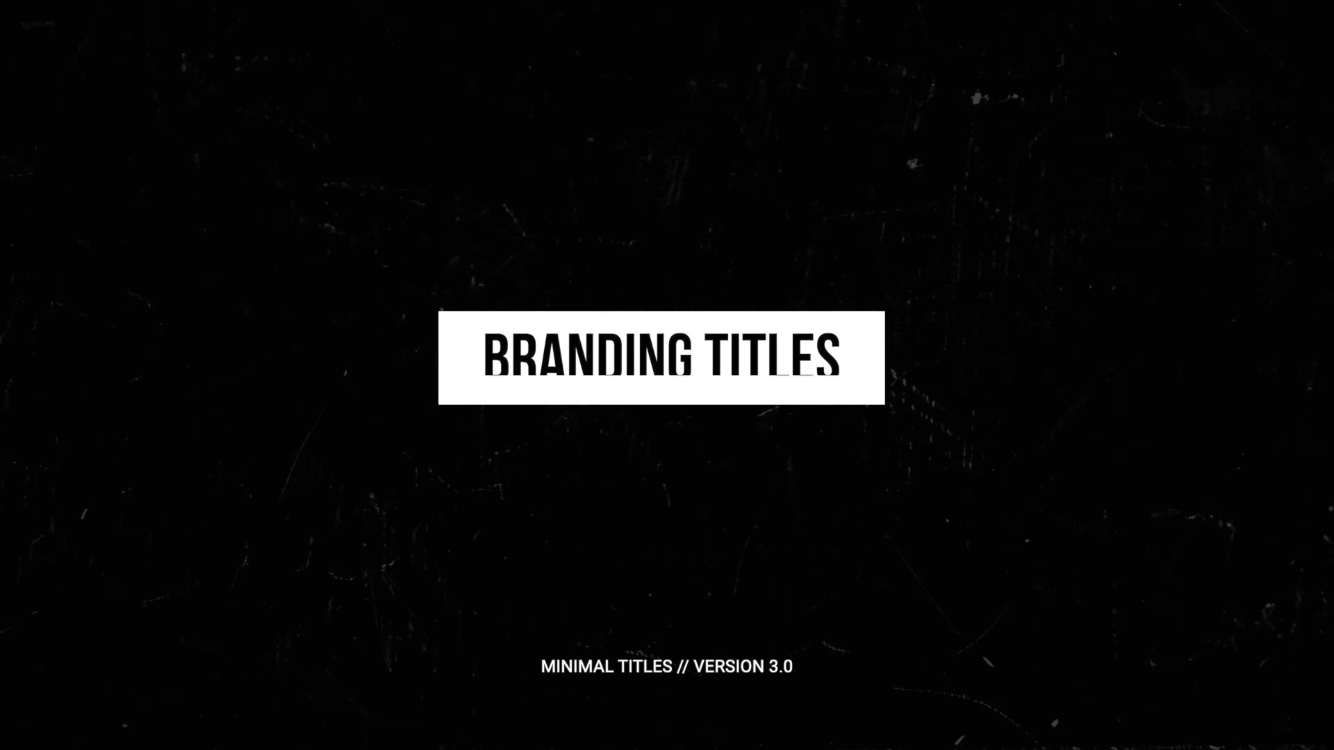 Minimal Titles 3.0 | AE Videohive 36063690 After Effects Image 4