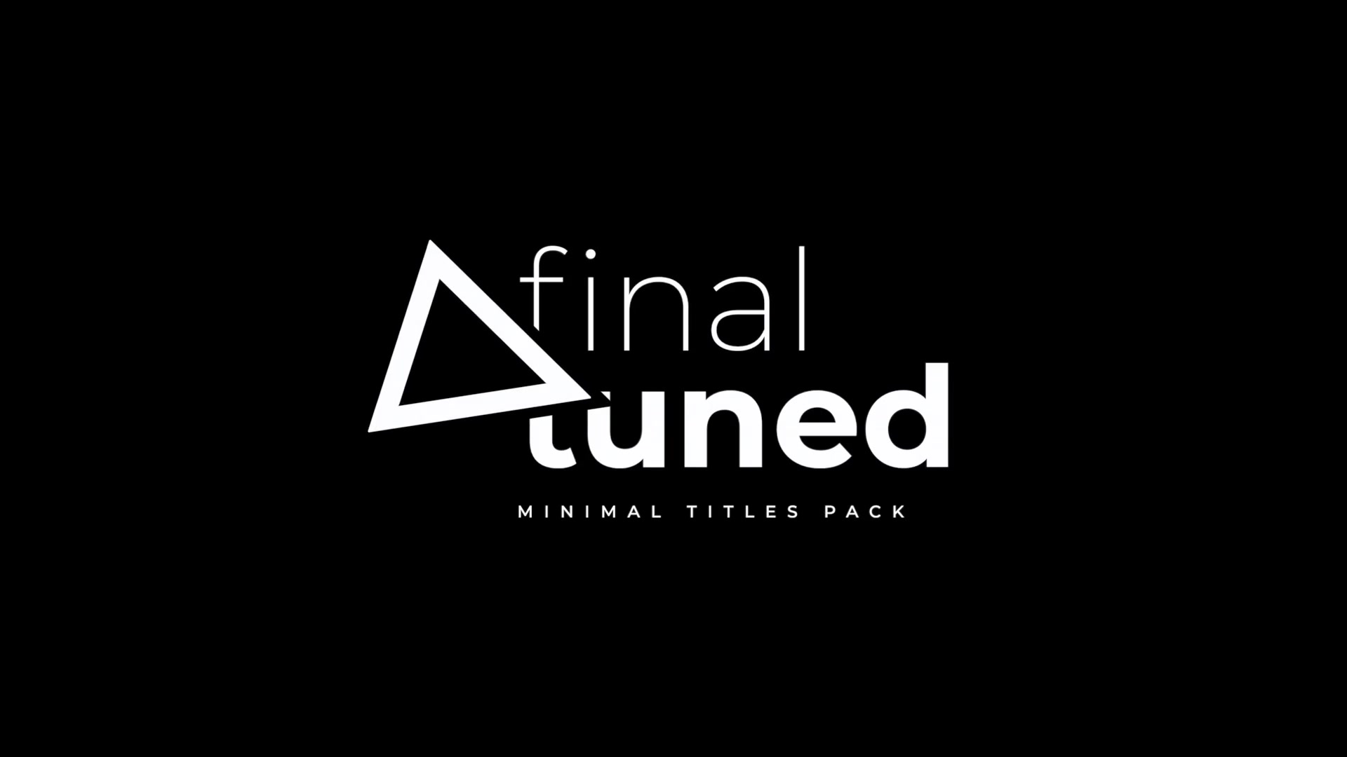 Minimal Titles 3.0 | Final Cut Pro X Videohive 38199380 Apple Motion Image 9