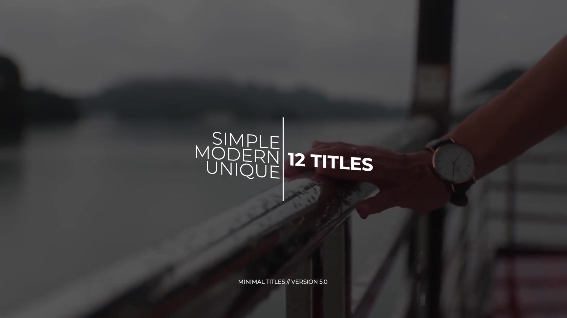 Minimal Titles 5.0 | FCPX Videohive 38161077 Apple Motion Image 5