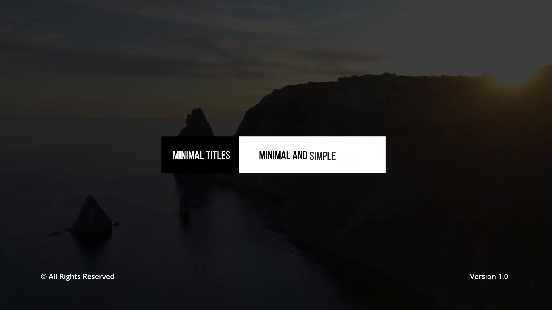 Minimal Titles | AE Videohive 43644860 After Effects Image 8